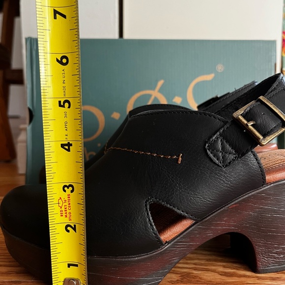 BOC Women's Black Slingback Clogs - Picture 7 of 8